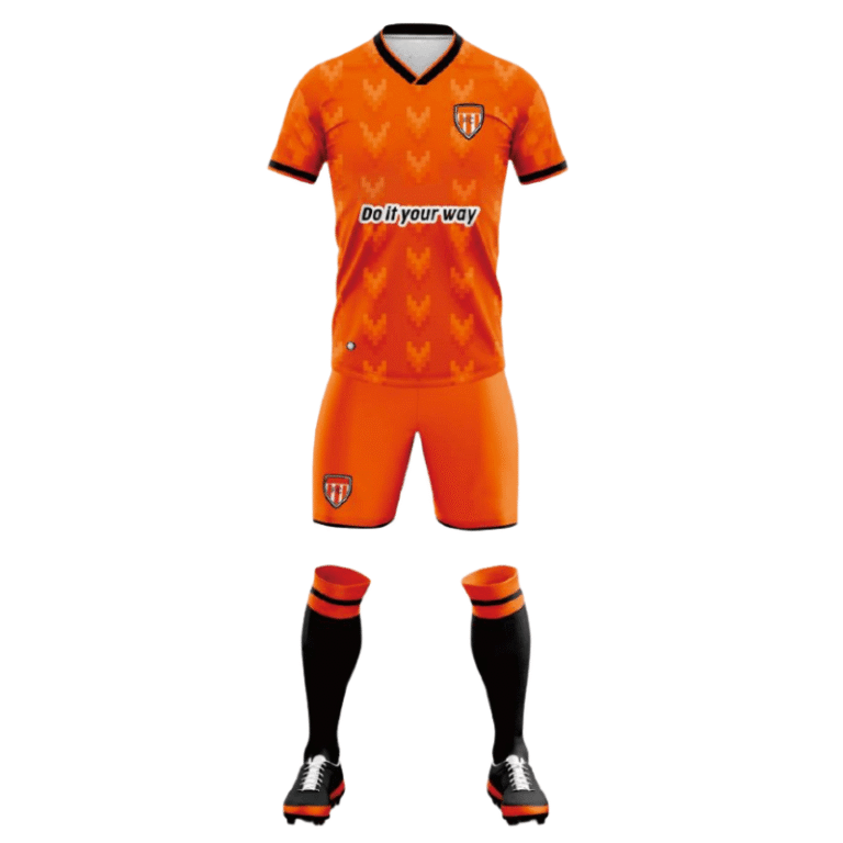 Orange Football Sportswear
